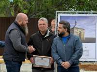 Закладка камня часовни св.Варфоломея