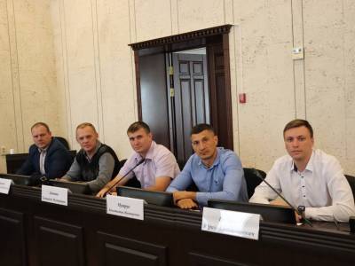 Поздравление депутатов с избранием в совет города Лермонтова VII созыва
